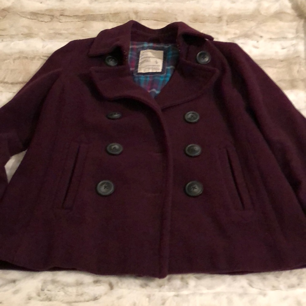 Aeropostale Wool Blend Bomber Jacket